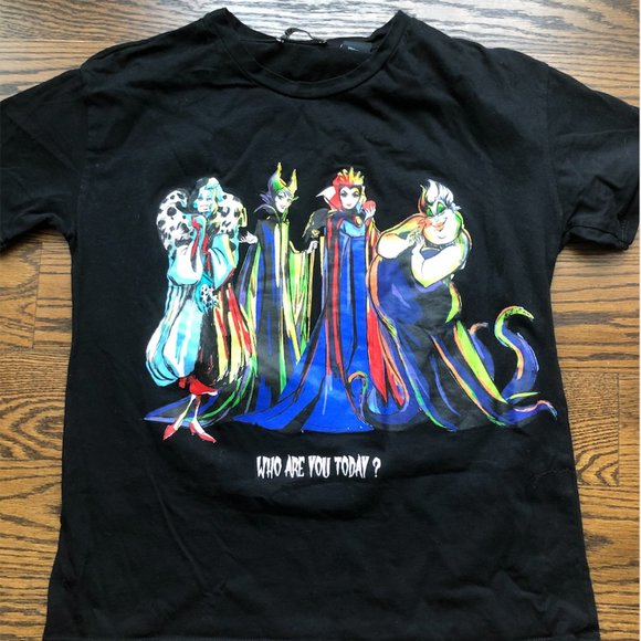 ZARA Disney Villains T-Shirt - Picture 1 of 4